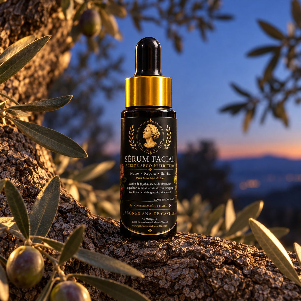 Sérum facial nocturno - Jabones Ana de Castilla
